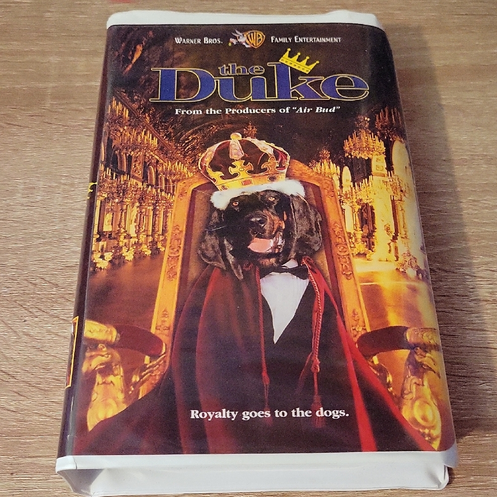 Warner Bros. The Duke VHS with Gold and Black Cover